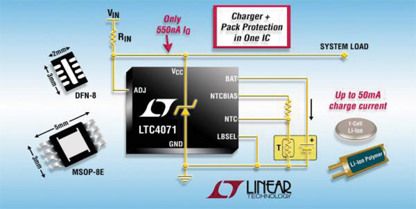 Linear Technology LTC4071